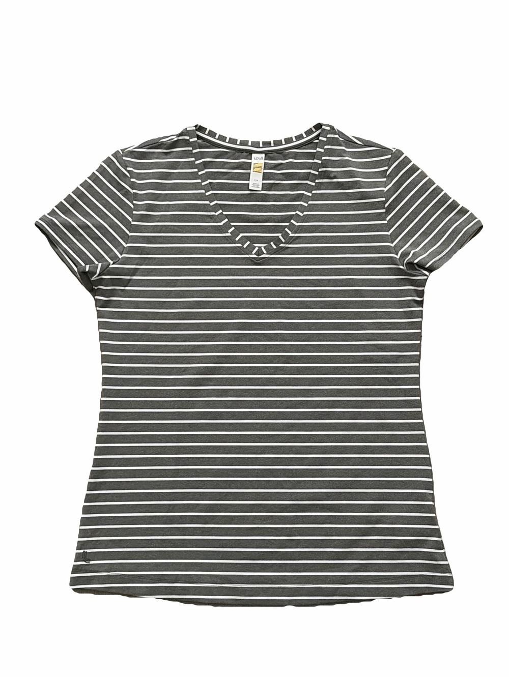 Lolë Women's Curl Stripe V-Neck Tee